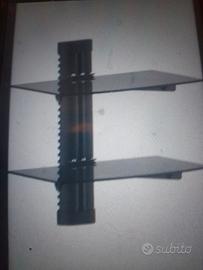 Mensola vetro temperato. 