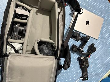 Zv e10 mark 2  e stabilizzatore rs4 dji