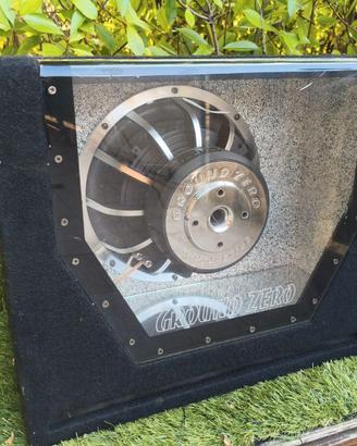 subwoofer ground zero radioactive 30 cm 12