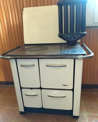 Stufa Zoppas  vintage economica a legna e gas