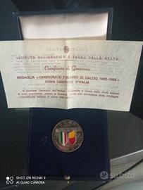 Medaglia celebrativa scudetto 1982-83  A.S. Roma 
