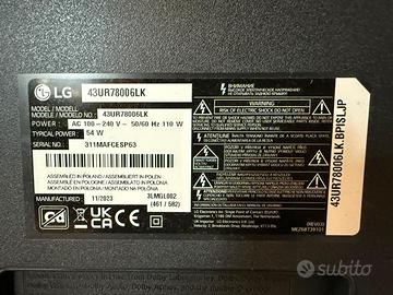 Lg 43UR78006LK