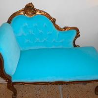 Dormeuse triclinio divanetto capitonnè