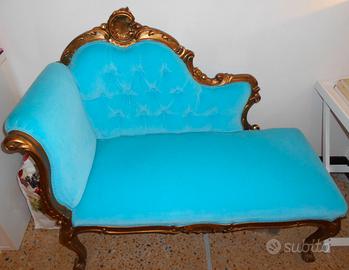 Dormeuse triclinio divanetto capitonnè