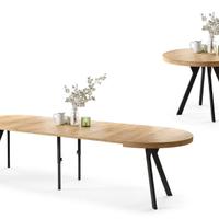 VITO – Tavolo rotondo allungabile da Ø110 a 310cm!