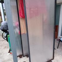 Pannello Separe divisório paravento con piedini x3