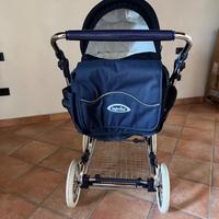 Carrozzina Inglesina Classica Blu
