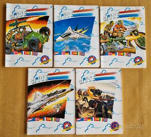 G.i. joe - set di quaderni (anni '80)