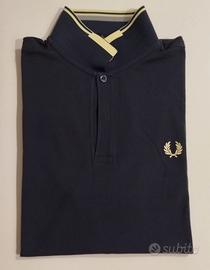 Polo Fred Perry Blu Taglia M