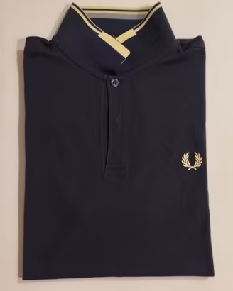 Polo Fred Perry Blu Taglia M