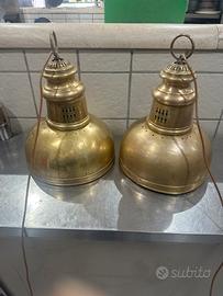 Lampade in ottone
