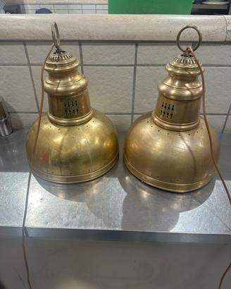 Lampade in ottone
