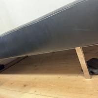 Panchina in pelle 60x170