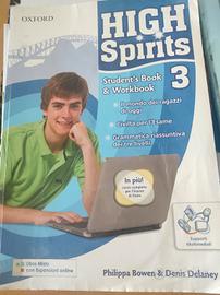 Libro lingua inglese "High Spirits 3"
