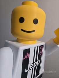 Omino calciatore 3D Juventus jersey 25/26 NFC