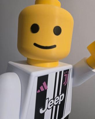 Omino calciatore 3D Juventus jersey 25/26 NFC