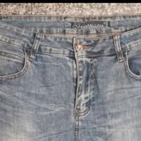 Jeans Skinny Farfallina Gold con Strass - Tg. 50