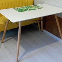 TAVOLO bianco cm 110x70, h 70cm