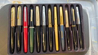 STILOGRAFICHE LOTTO DI 12 PZ VINTAGE