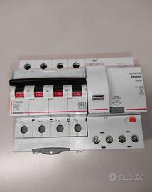 Interruttore magnetotermico + differenziale