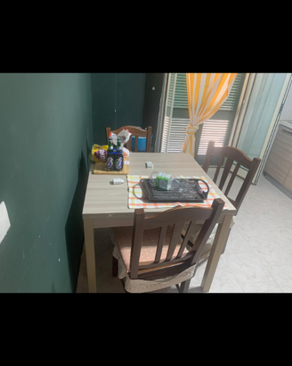 Camera da letto cameretta e cucina completa