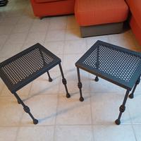 SGABELLINI IN FERRO MASSICCIO FATTI DA FABRRO