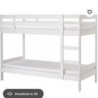 Struttura letto a castello