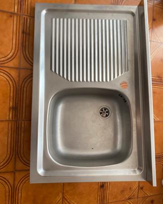 lavello in acciaio inox