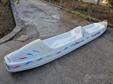 Canoa biposto vetroresina