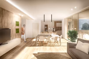 Attico / Mansarda di 107 m² con 4 locali e box aut
