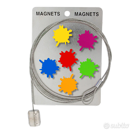 Filo porta foto e calamite - Magnetic Cable