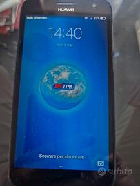 Huawei Ascend G7 Grigio compreso cover e accessori