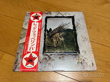 Led Zeppelin IV Zoso 1ed 1971 disco vinile Japan