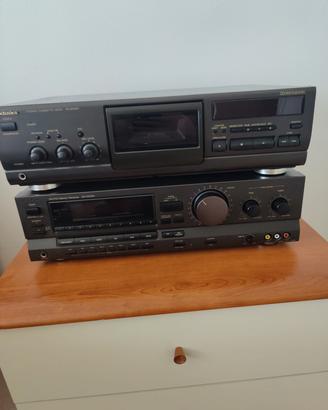 Piastra doppia cassetta stereo technics rs-tr373mkii... a Catanzaro