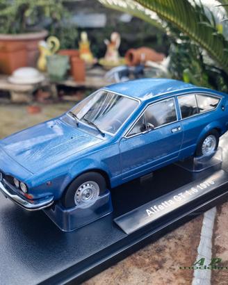 modellino auto scala 1/18 alfa romeo alfetta gt