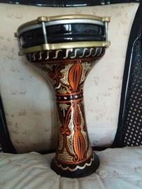 Tamburo Darbuka grande in Alluminio