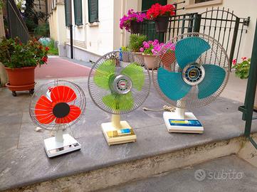 Ventilatore vintage Hitachi National Olimpic