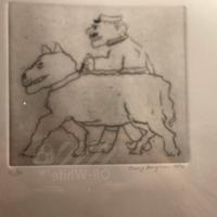 Incisione Franz Borghese 1976
