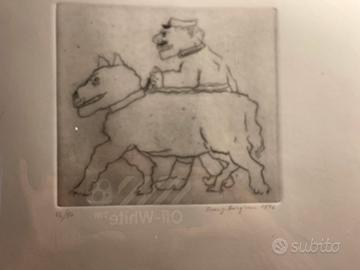 Incisione Franz Borghese 1976