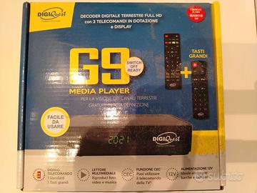 Decoder Digitale terrestre Full HD Digiquest G9 DV