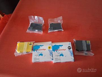4 cartucce d'inchiostro per stampante Epson