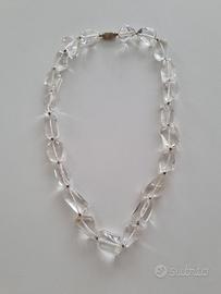 Collier in cristallo di rocca