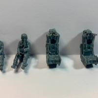 Sedili eiettabili e piloti per F4 Phantom