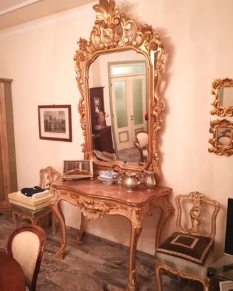 Arredo rococo Luigi XV