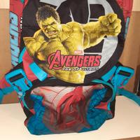 Zaino scuola bambino Avangers estensibile