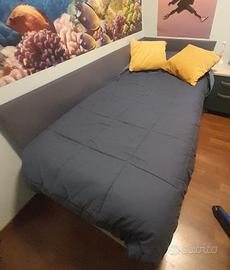 divano letto singolo imbottito lavabile - Samoa