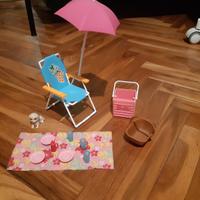 Pic nic in spiaggia di Barbie