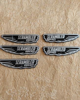 Decalcomania Ducati Scrambler set originale 