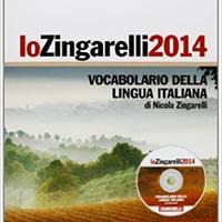 Lo Zingarelli2014 Vocabulario della Linga Italiana