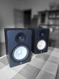 Set studio completo: Yamaha HS80+stativi+Scarlett2